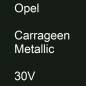 Preview: Opel, Carrageen Metallic, 30V.